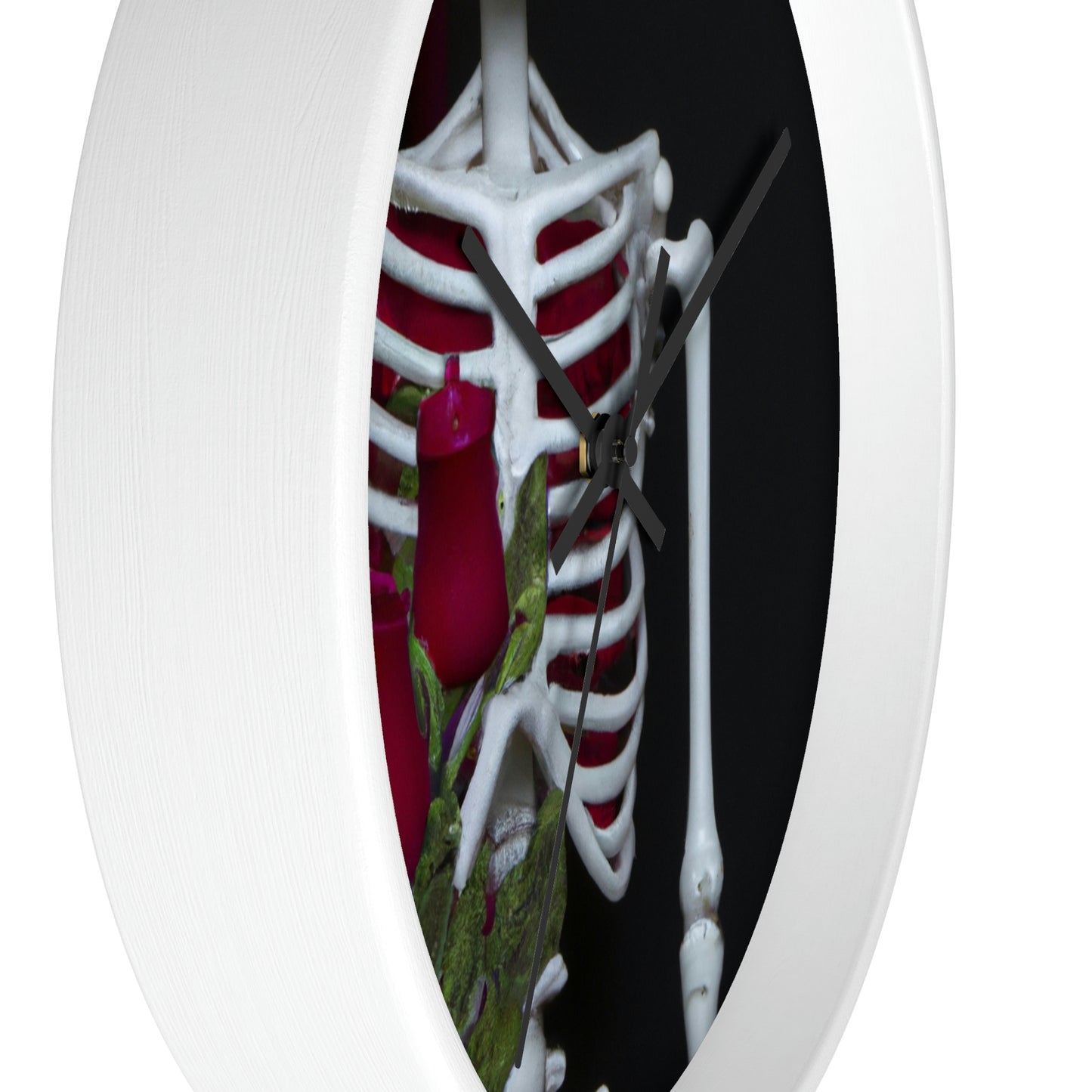 "The Skeletal Romantic" - The Alien Wall Clock