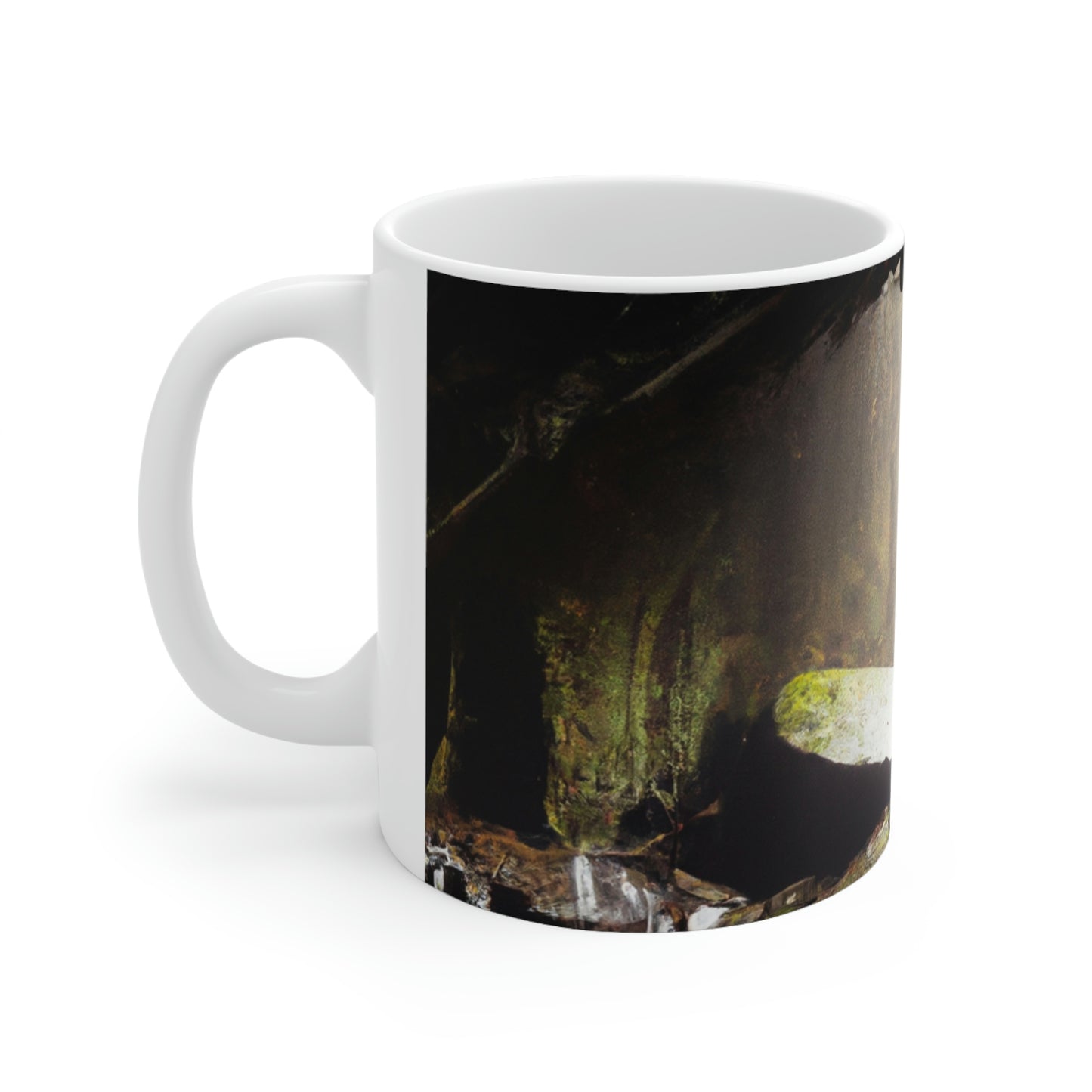 The Mystery of the Forsaken Cave - The Alien Ceramic Mug 11 oz