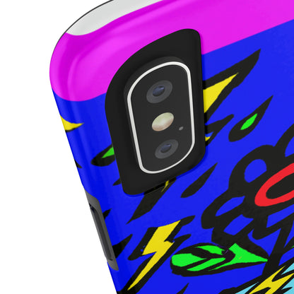 "A Bold Bloom Amidst the Storm" - The Alien Tough Phone Cases