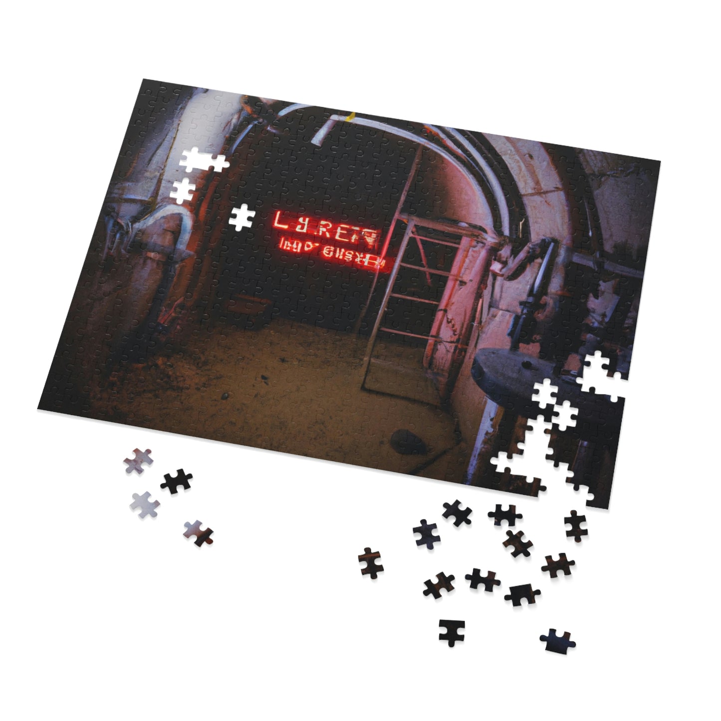 "Break Out of the Subterranean Stronghold" - The Alien Jigsaw Puzzle