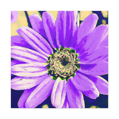 Purple Petals Popping: Create an Eye-Catching Daisy-Rose Fusion - The Alien Canva