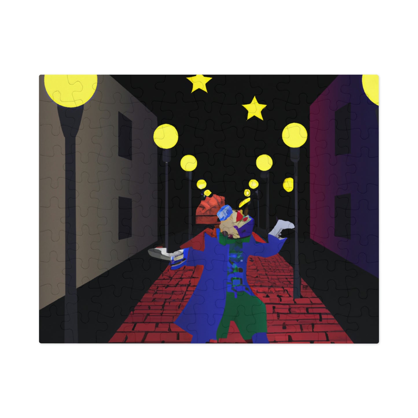 "Alley Star Juggler" - The Alien Jigsaw Puzzle