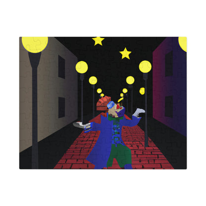 "Alley Star Juggler" - The Alien Jigsaw Puzzle