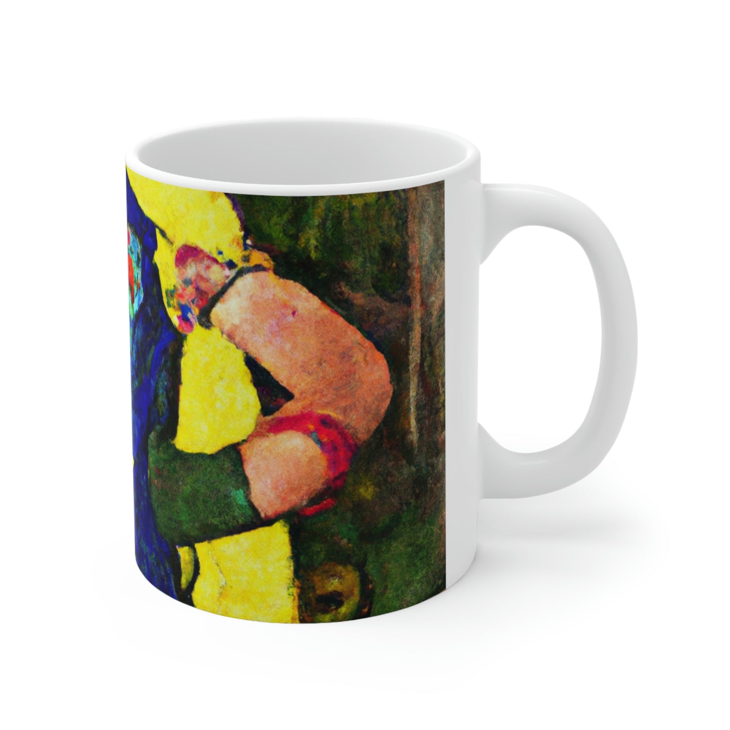 "Heroic Arise: The Rise of a Brave Young Girl" - The Alien Ceramic Mug 11 oz