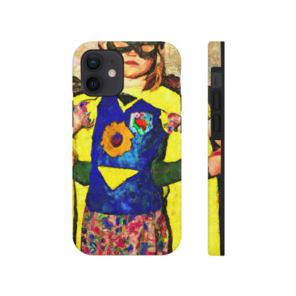 "Heroic Arise: Der Aufstieg eines tapferen jungen Mädchens" - Die Alien Tough Phone Cases