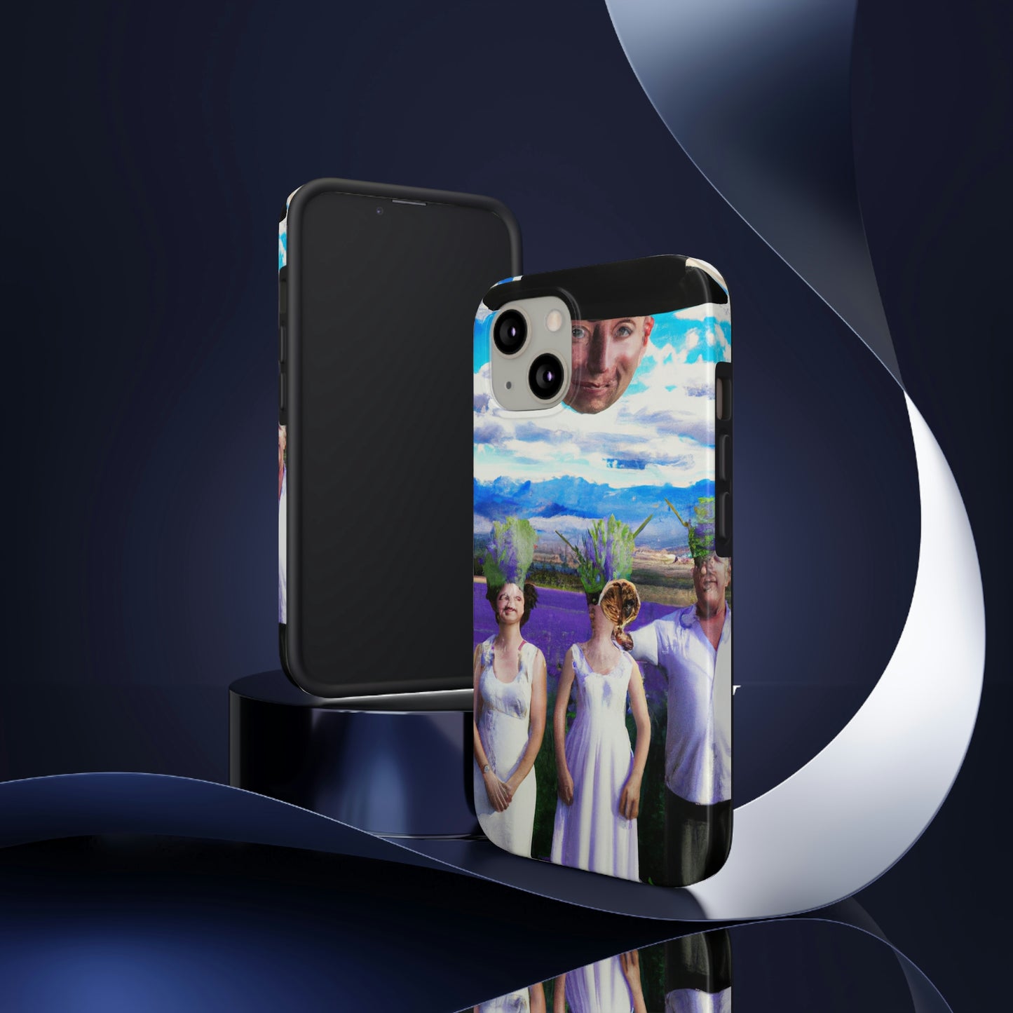 "Lavender Family Reunion: A Blooming Celebration" - The Alien Tough Phone Cases