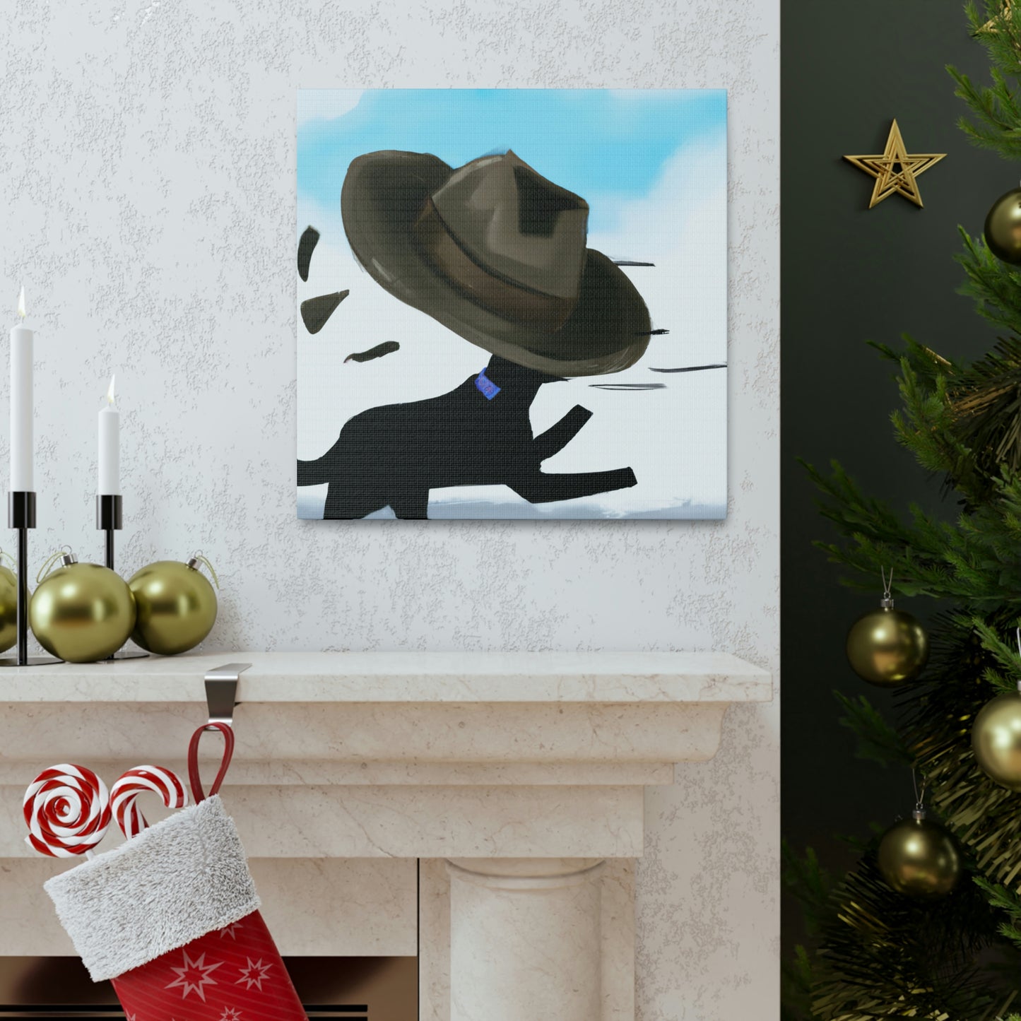 "The Hat Hunter" - The Alien Canva