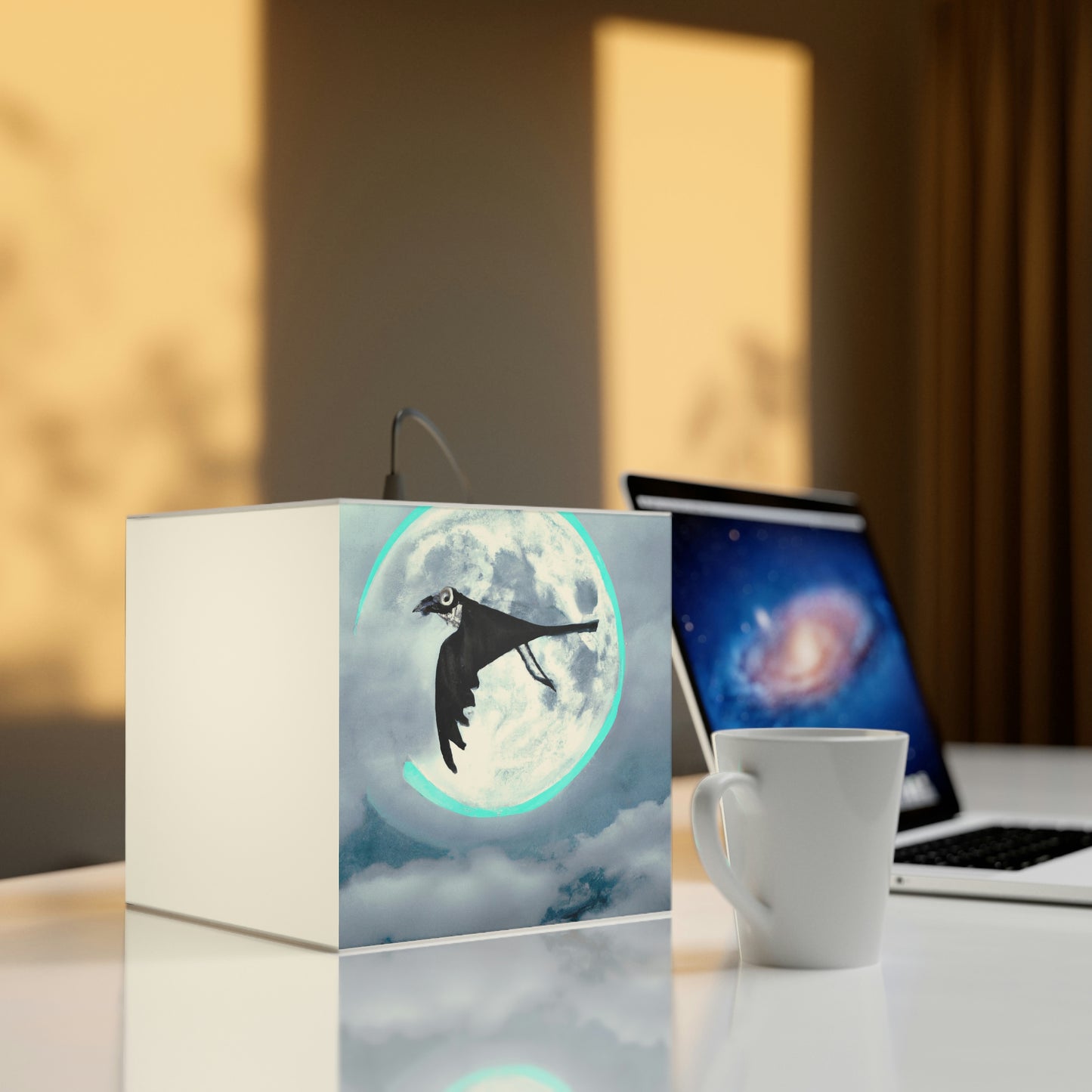 "Lunar Plunge" - The Alien Light Cube Lamp