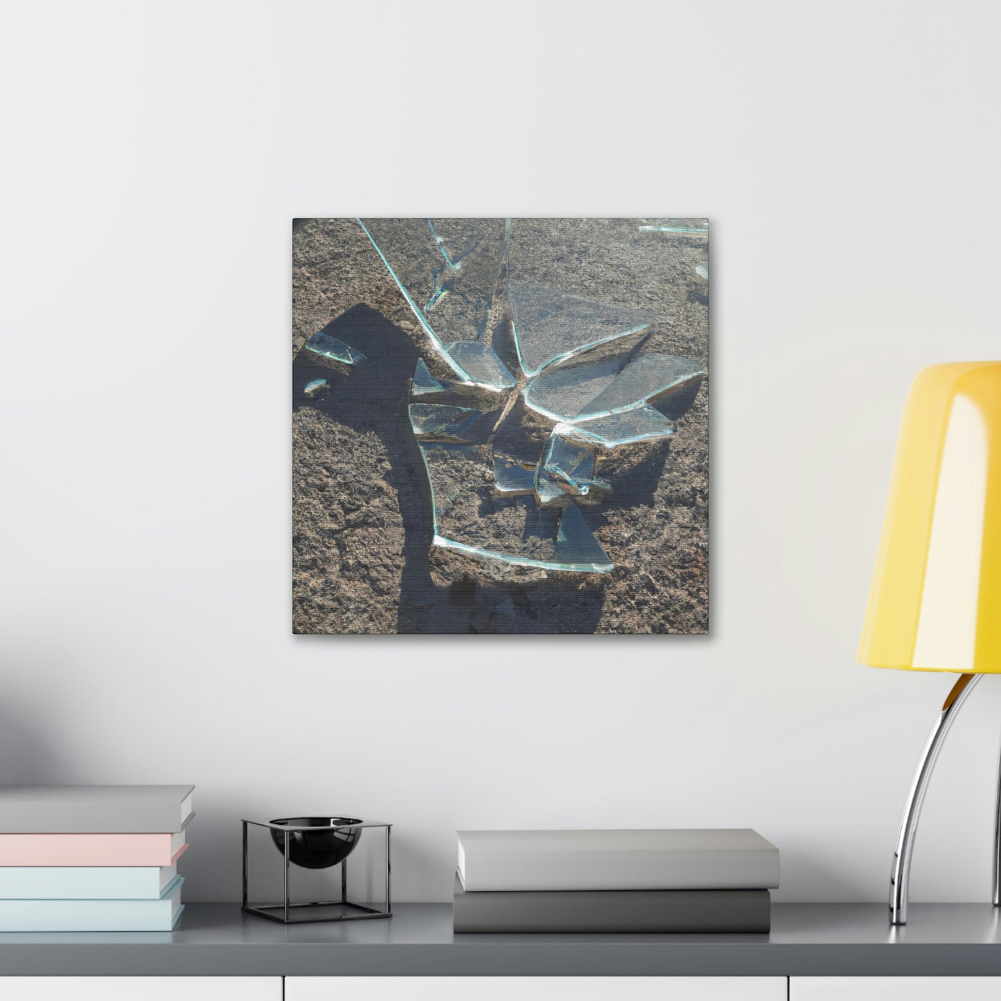 "Glimmer of Broken Glass" - The Alien Canva