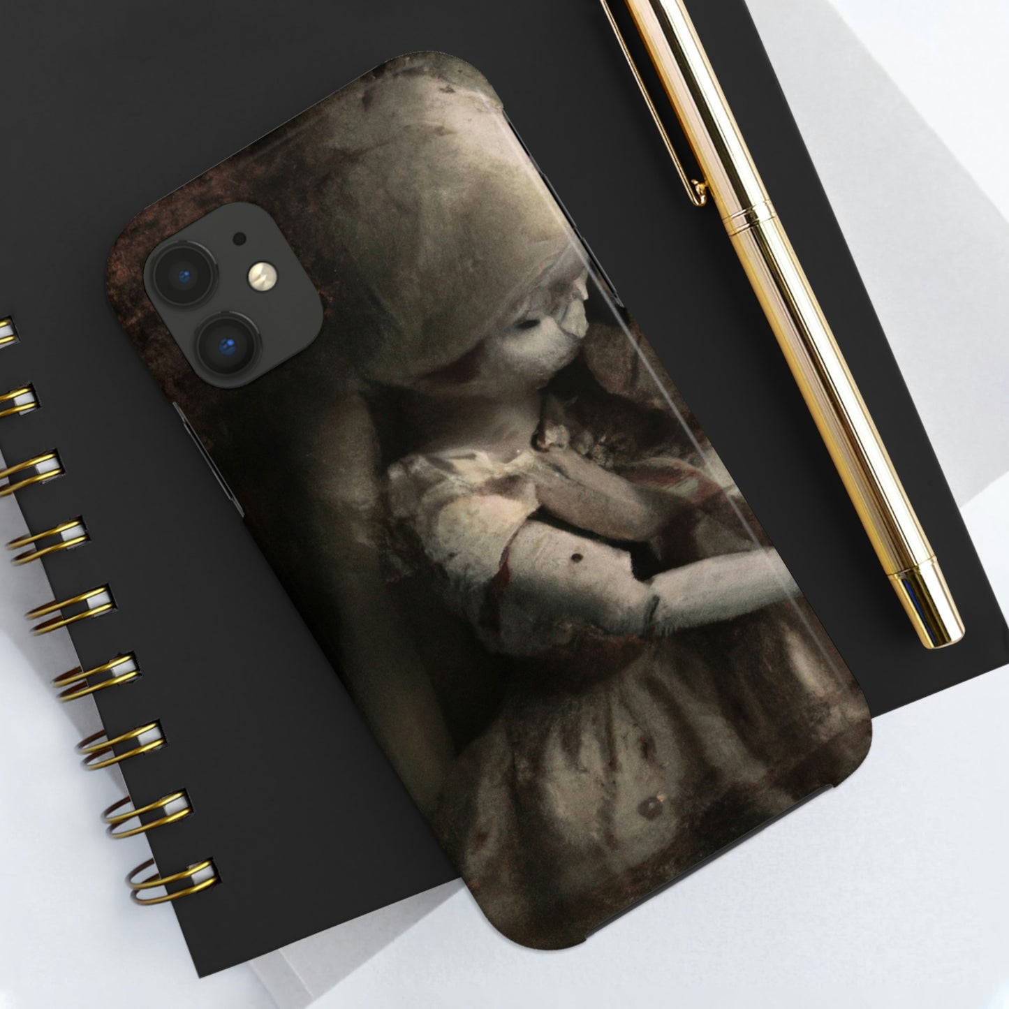 "A Melancholy Tango of Two Dolls" - The Alien Tough Phone Cases