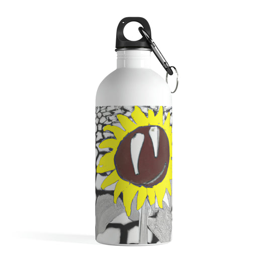 "A Sunflower Withering on a Parched Field" - The Alien Stainless Steel Water Bottle