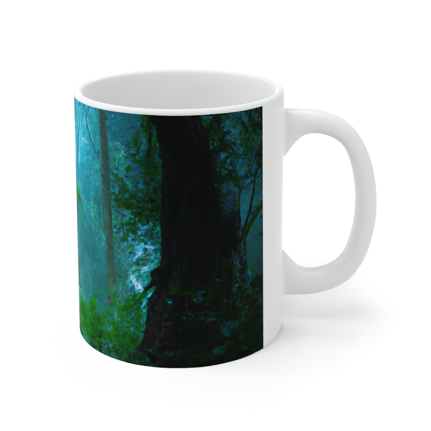 "Lost in the Unknown". - The Alien Ceramic Mug 11 oz