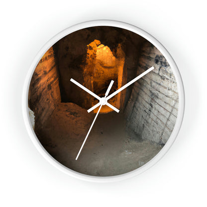 "Search for a Forbidden Abyss: Unveiling the Secret of the Underground City" - The Alien Wall Clock