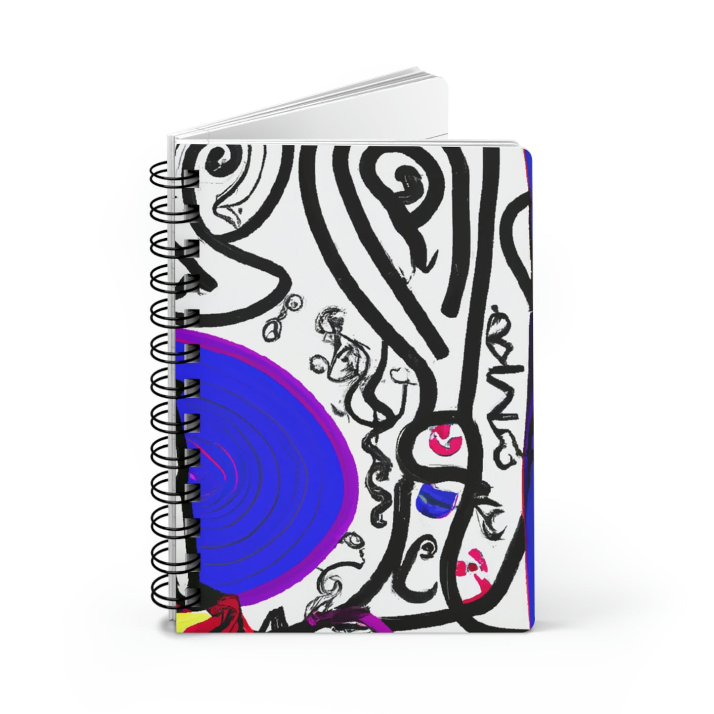 "Alone in the Park: Pondering Life's Challenges" - The Alien Spiral Bound Journal