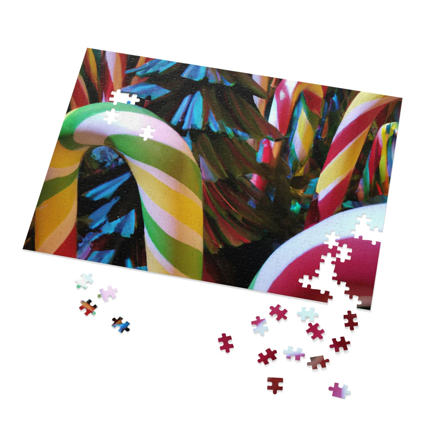 "Candy Cane Wonderland" - The Alien Jigsaw Puzzle