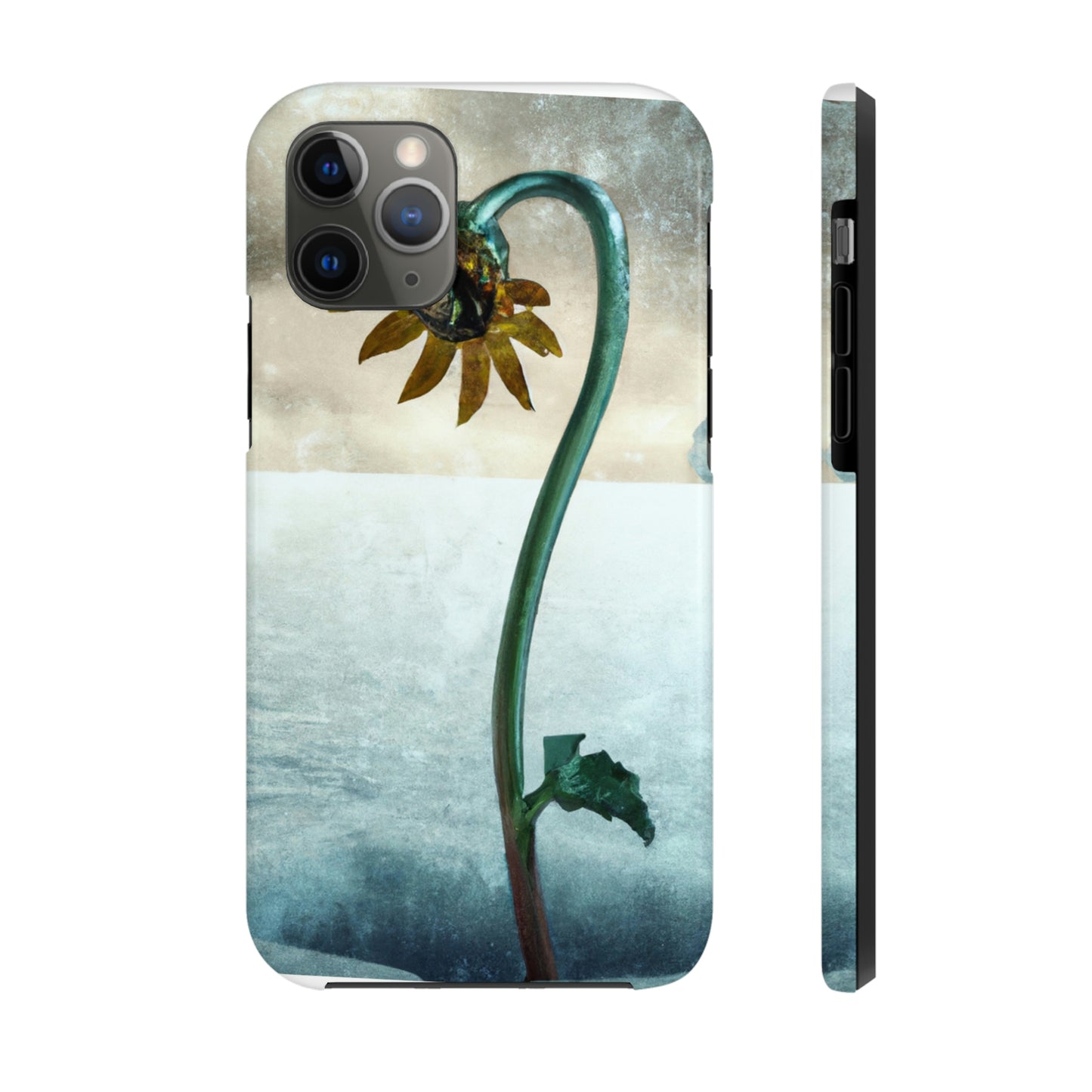 "Fighting the Frost: A Flower's Story" - The Alien Tough Phone Cases