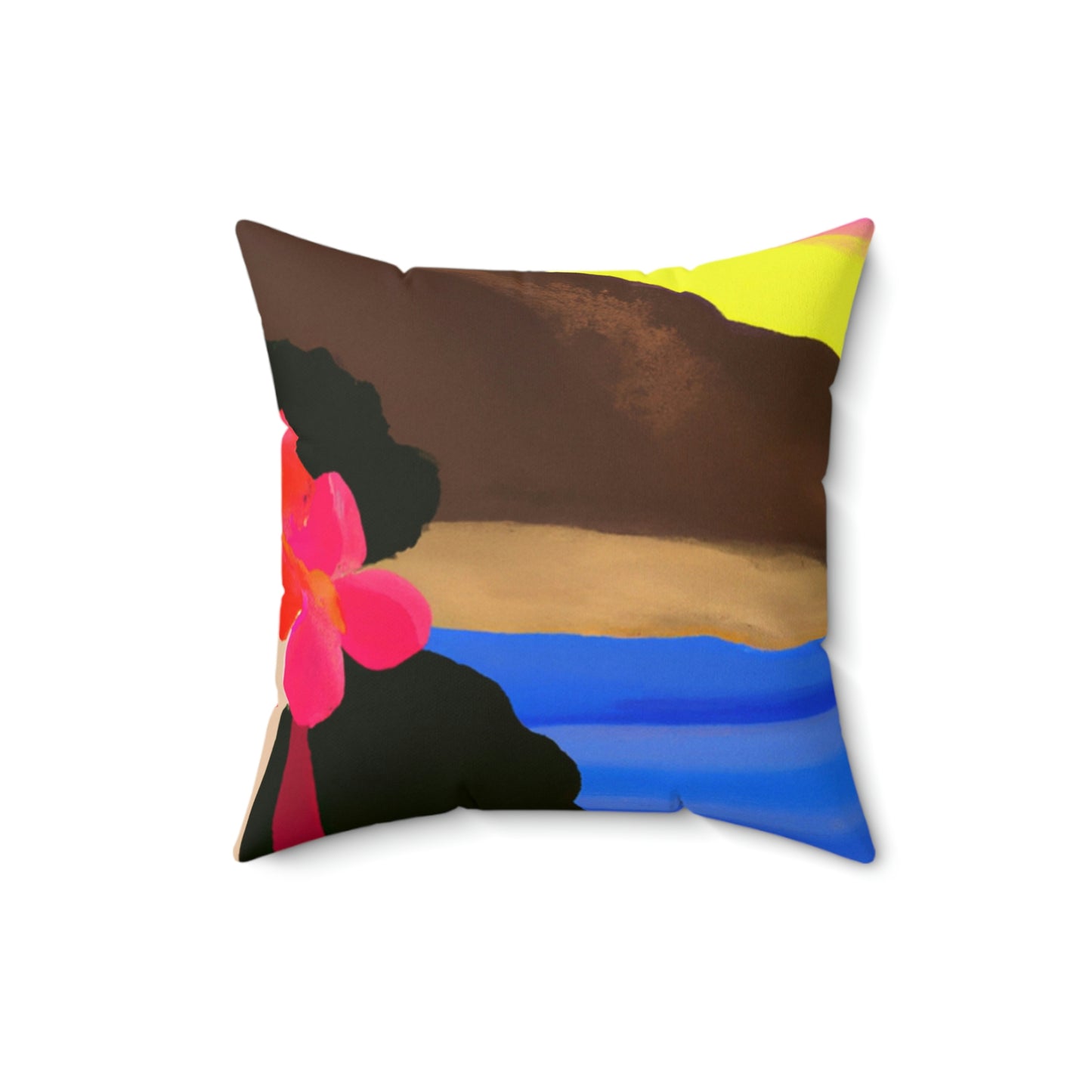 "Enchantment at Dusk" - The Alien Square Pillow