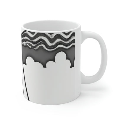 The Mystic Mist of the Mountain - The Alien Ceramic Mug 11 oz