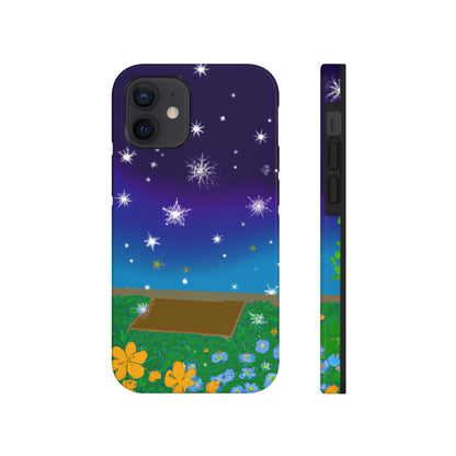 "Ein himmlischer Garten der Farbe" - Die Alien Tough Phone Cases