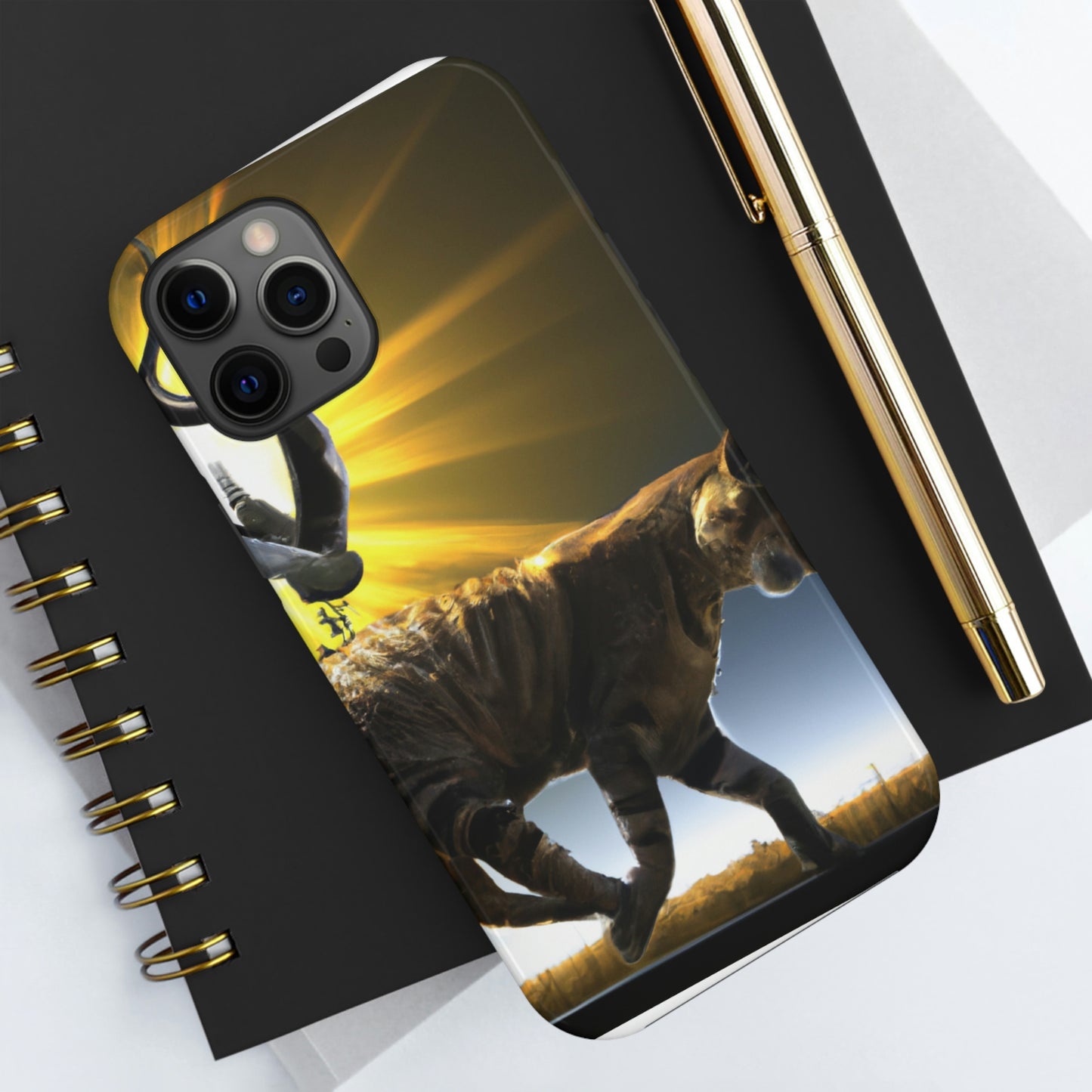 "A Purrfect Sunbeam Moment" - Die Alien Tough Phone Cases