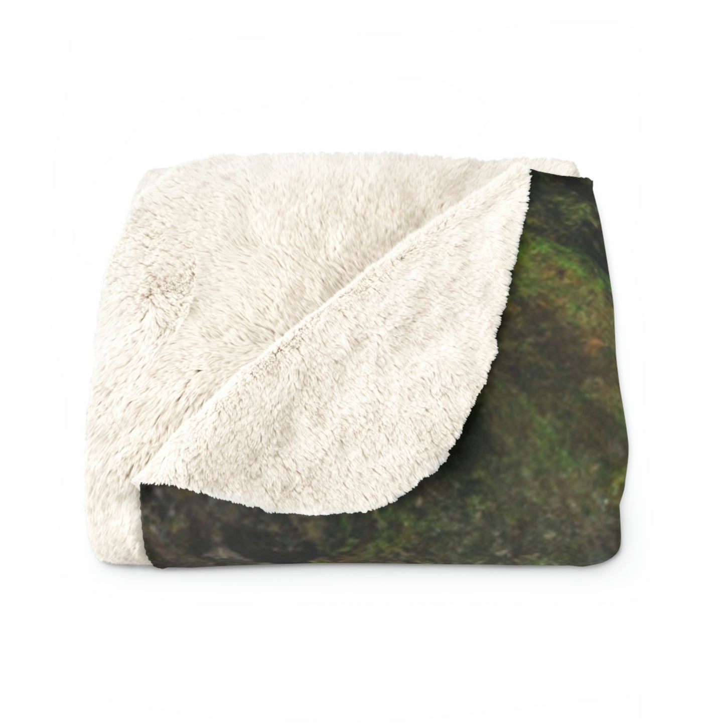 "Canyon Chaos: The Rockslide Race" - The Alien Sherpa Fleece Blanket