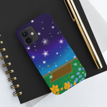 "Ein himmlischer Garten der Farbe" - Die Alien Tough Phone Cases