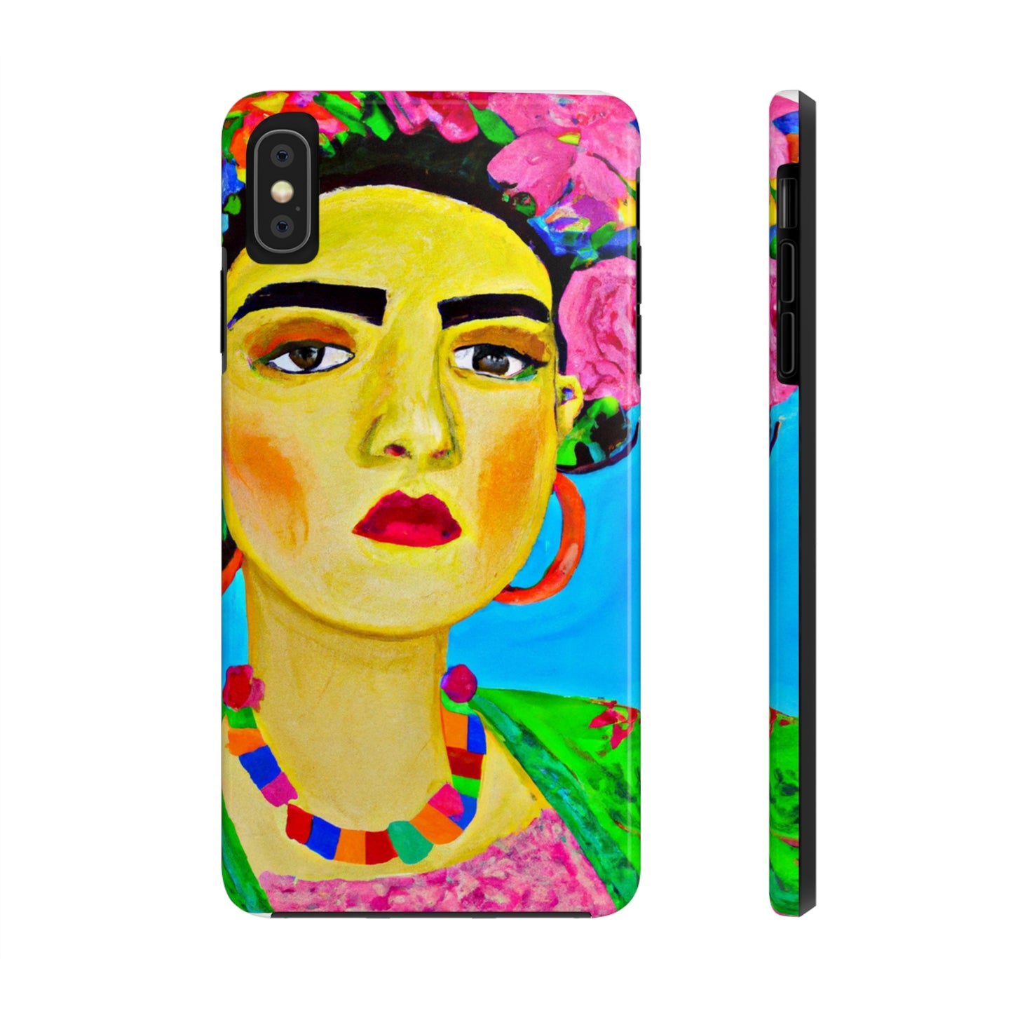 "Fierce and Free: Un tributo a las mujeres mexicanas inspirado en Frida Kahlo" - The Alien Tough Phone Cases