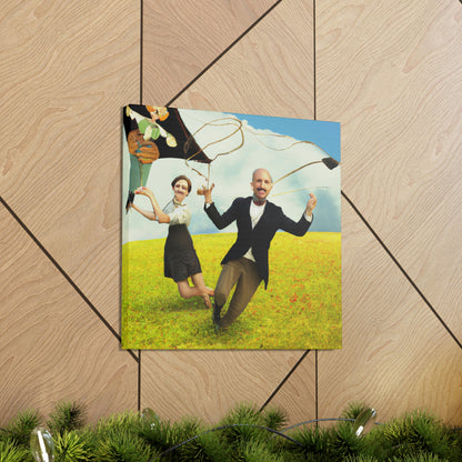 "A Kite Day in the Meadow" - The Alien Canva