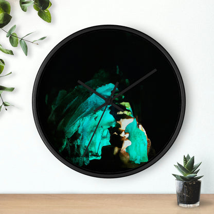 The Gleaming Relic of the Cave - The Alien Wall Clock