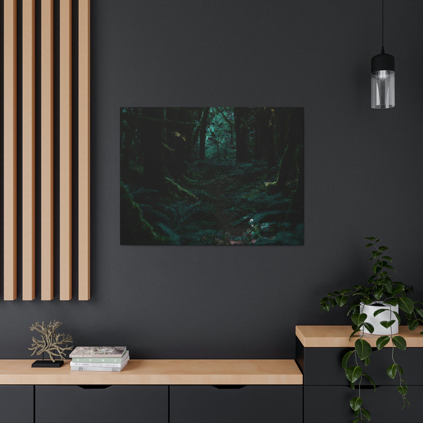 "The Mysteries of the Enchanted Forest" - The Alien Canva