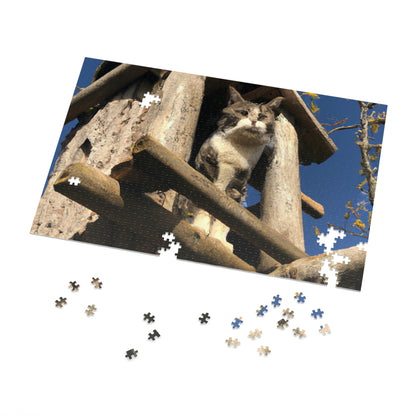 "Kitty in the Ruins" - The Alien Jigsaw Puzzle