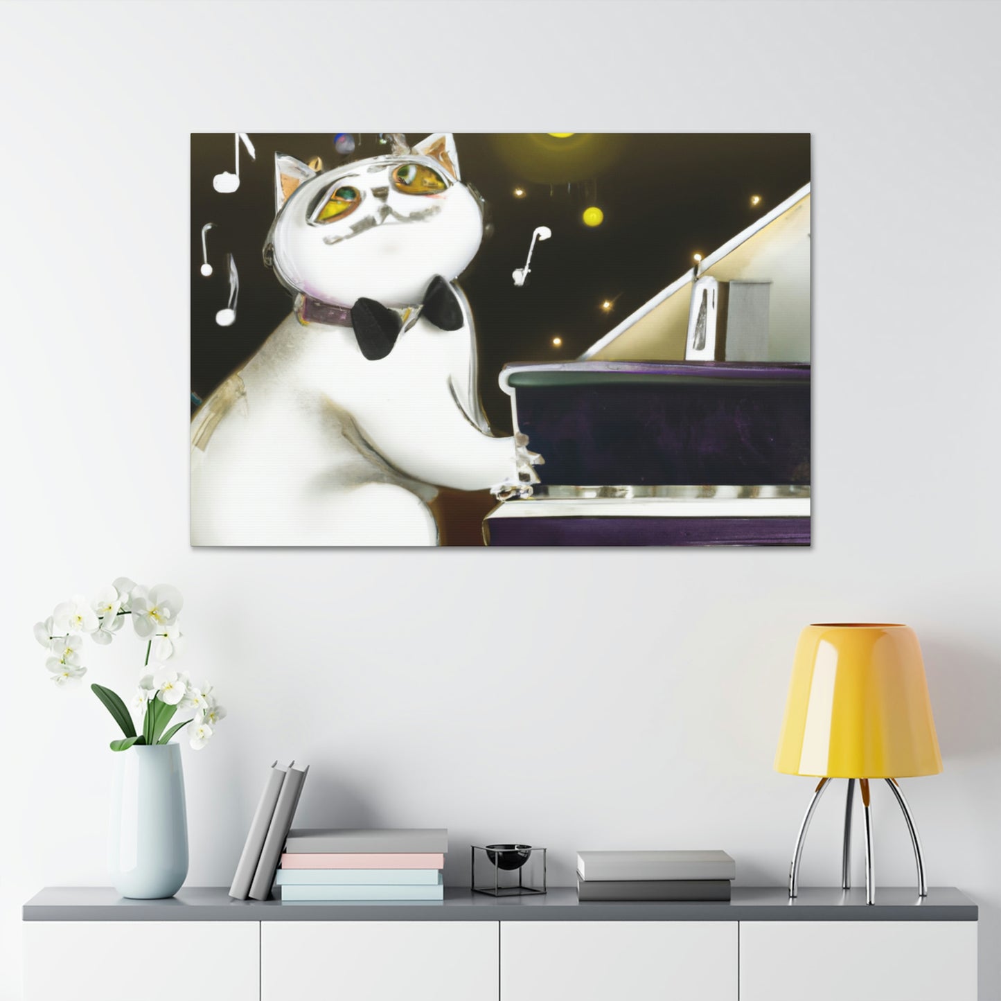 "The Magical Musician: A Cat's Tale" - The Alien Canva