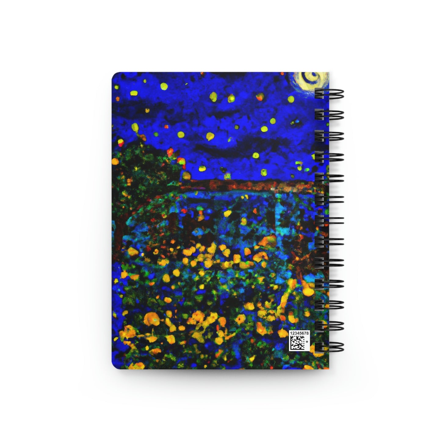 "A Midnight Celebration in Grandma's Garden" - The Alien Spiral Bound Journal