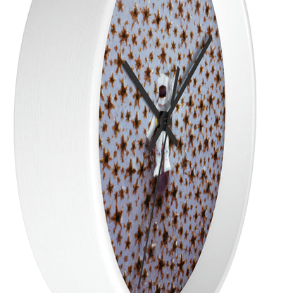 "A Small Adventurer Among Giant Stars" - The Alien Wall Clock