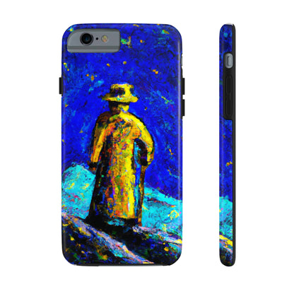 "Lone Mage on the Frozen Summit" - The Alien Tough Phone Cases