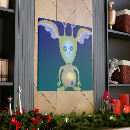 "Creating an Intergalactic Companion: Designing an Alien Pet for Kids" - The Alien Canva