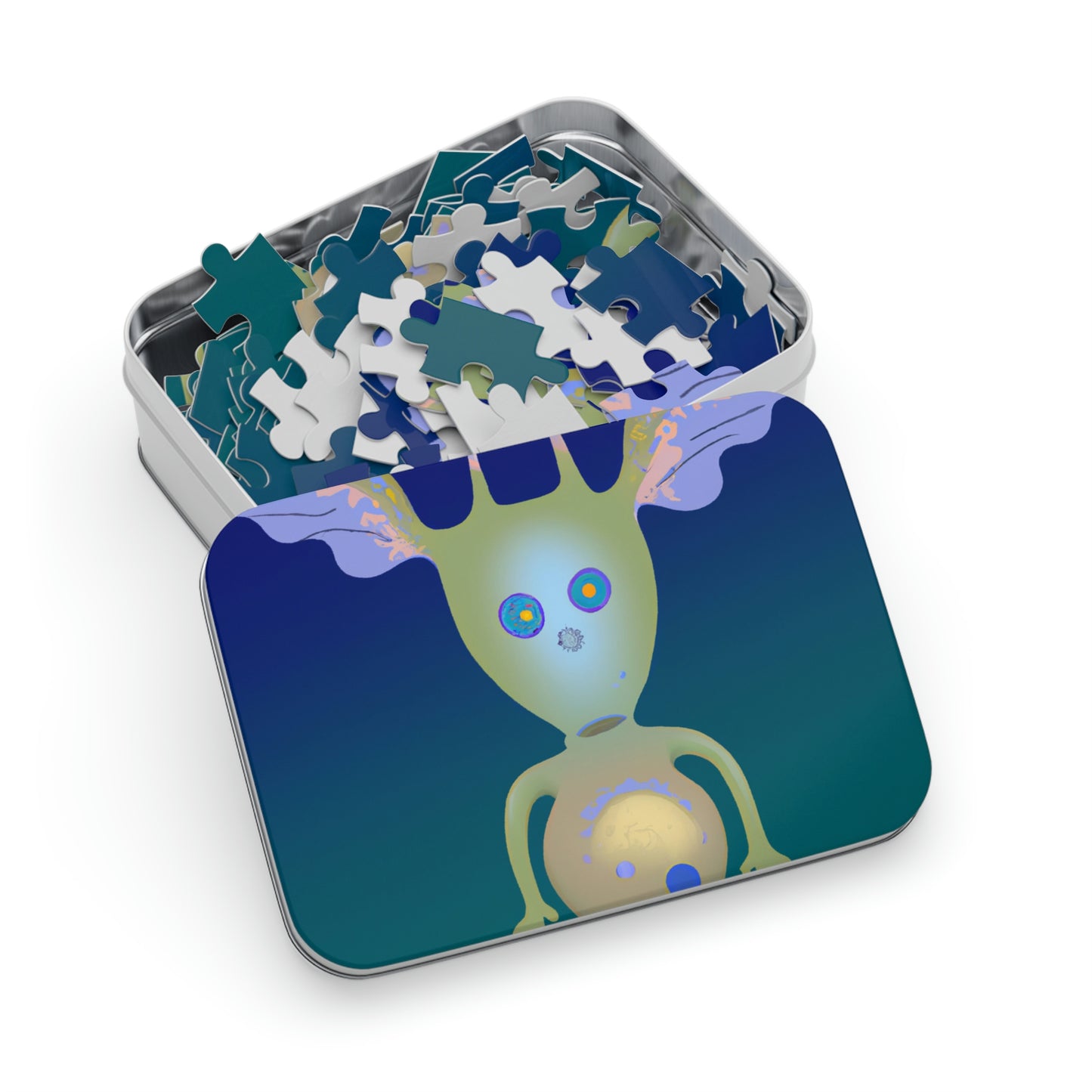 "Creating an Intergalactic Companion: Designing an Alien Pet for Kids" - The Alien Jigsaw Puzzle