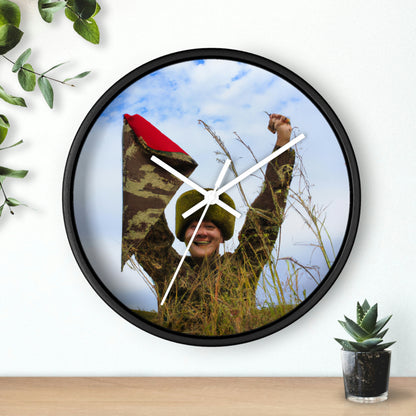 "The Sweet Taste of Freedom" - The Alien Wall Clock