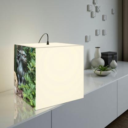 "Guardian of the Secret Garden" - The Alien Light Cube Lamp