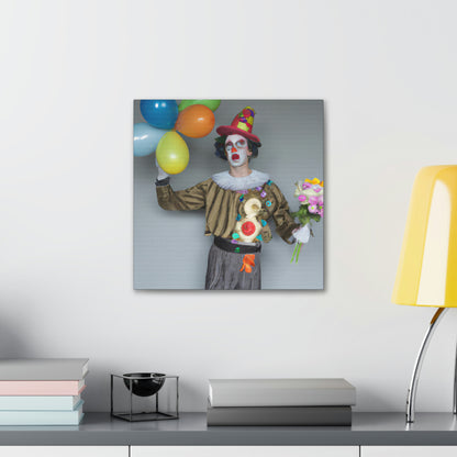 "Clowning Around with Balloons" - The Alien Canva