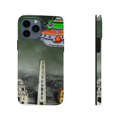 "Conundrum in the Ruins" - The Alien Tough Phone Cases