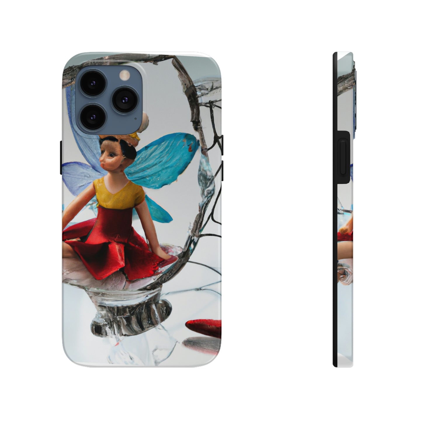 "Cursed Memories: The Broken Fairy's Plight" - The Alien Tough Phone Cases