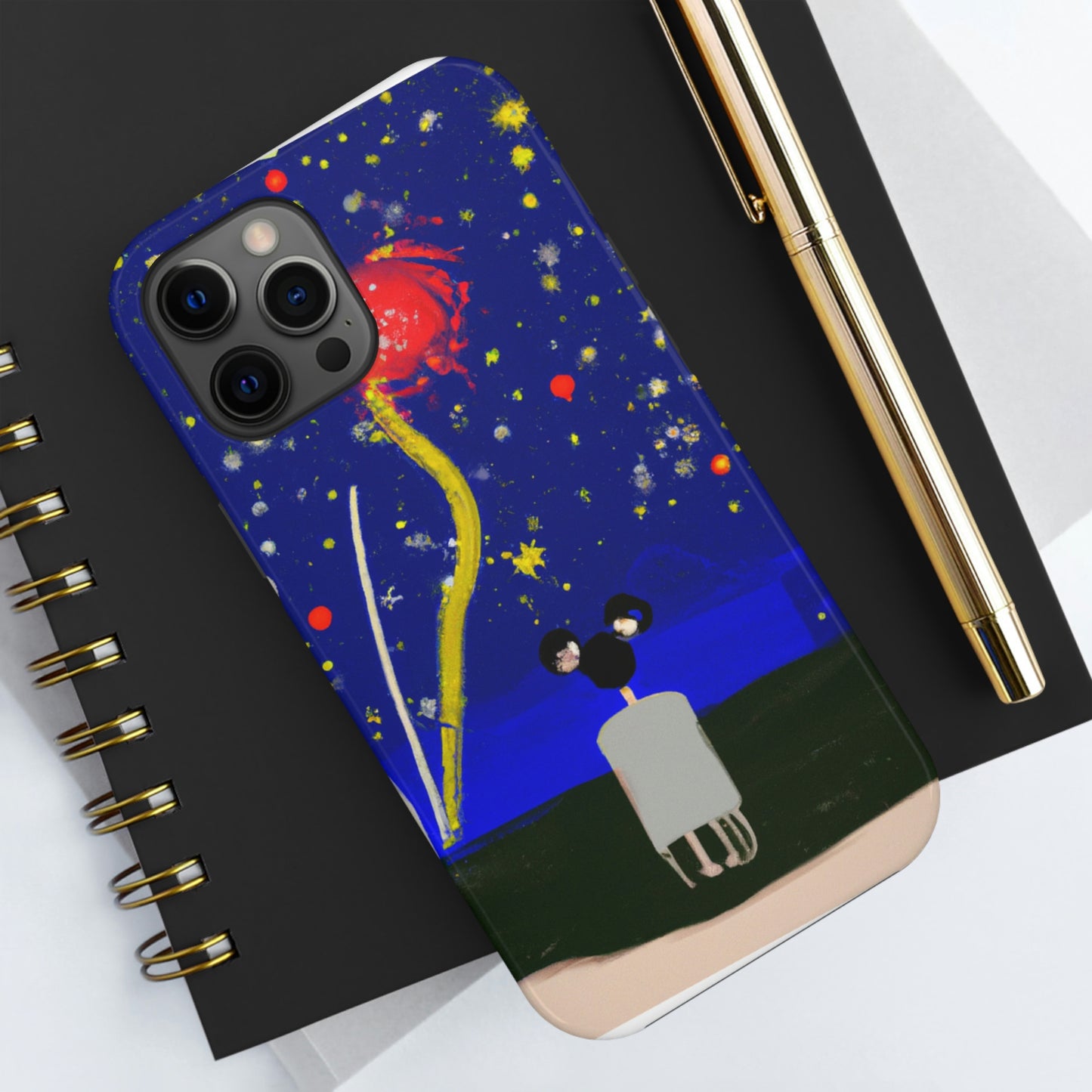 "A Spark of Solitude" - The Alien Tough Phone Cases