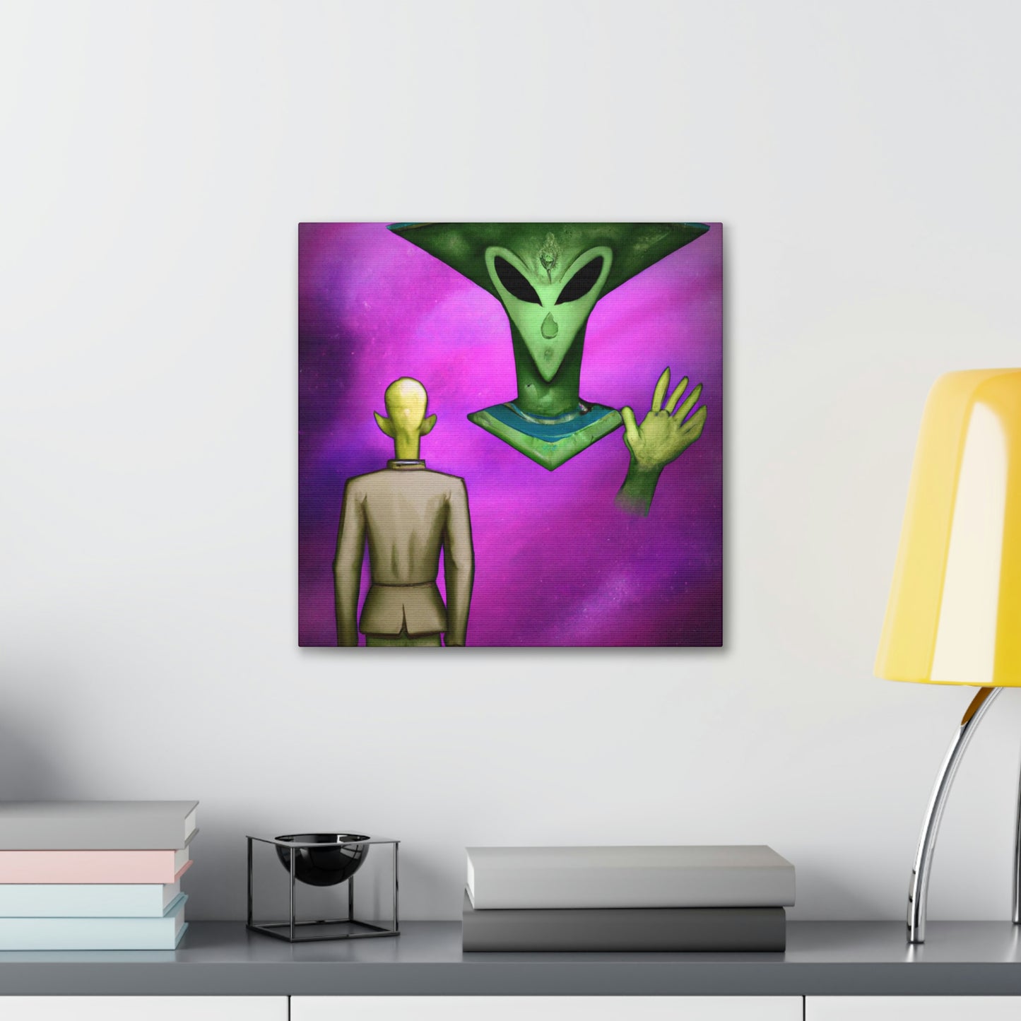 "Outsmarting the Alien Tyrant" - The Alien Canva