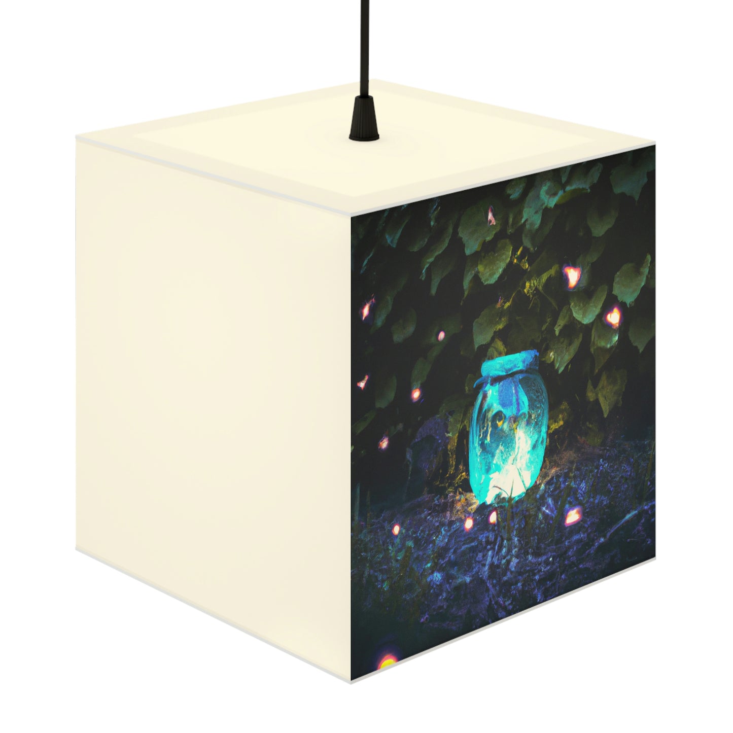 "Luminescence of Forgotten Dreams" - The Alien Light Cube Lamp