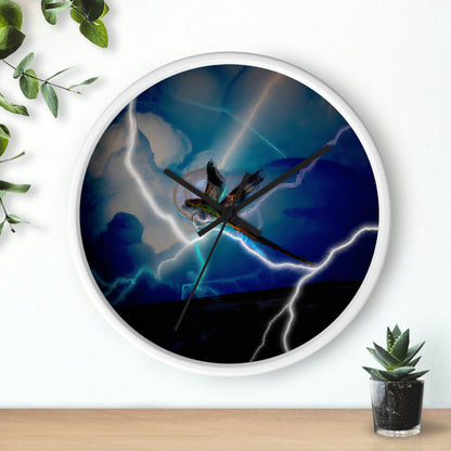 "Draco en la tempestad" - El reloj de pared alienígena