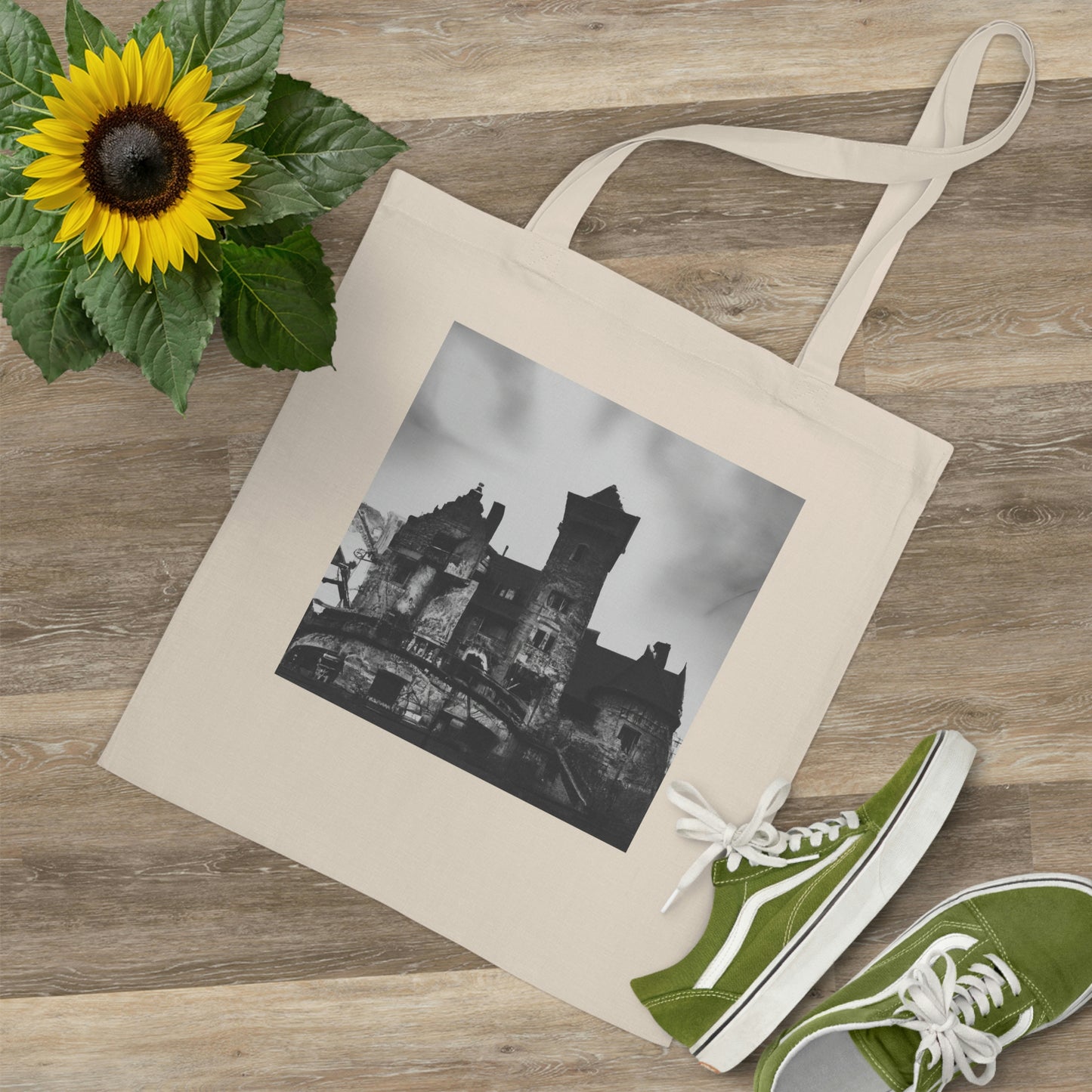 "Castle of Mystifying Secrets: A Haunted Adventure" - The Alien Tote Bag