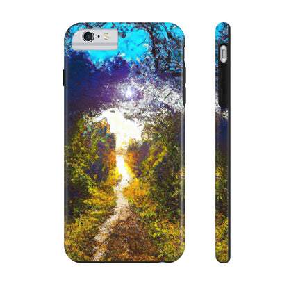 "A Beam of Light on a Forgotten Path" - The Alien Tough Phone Cases