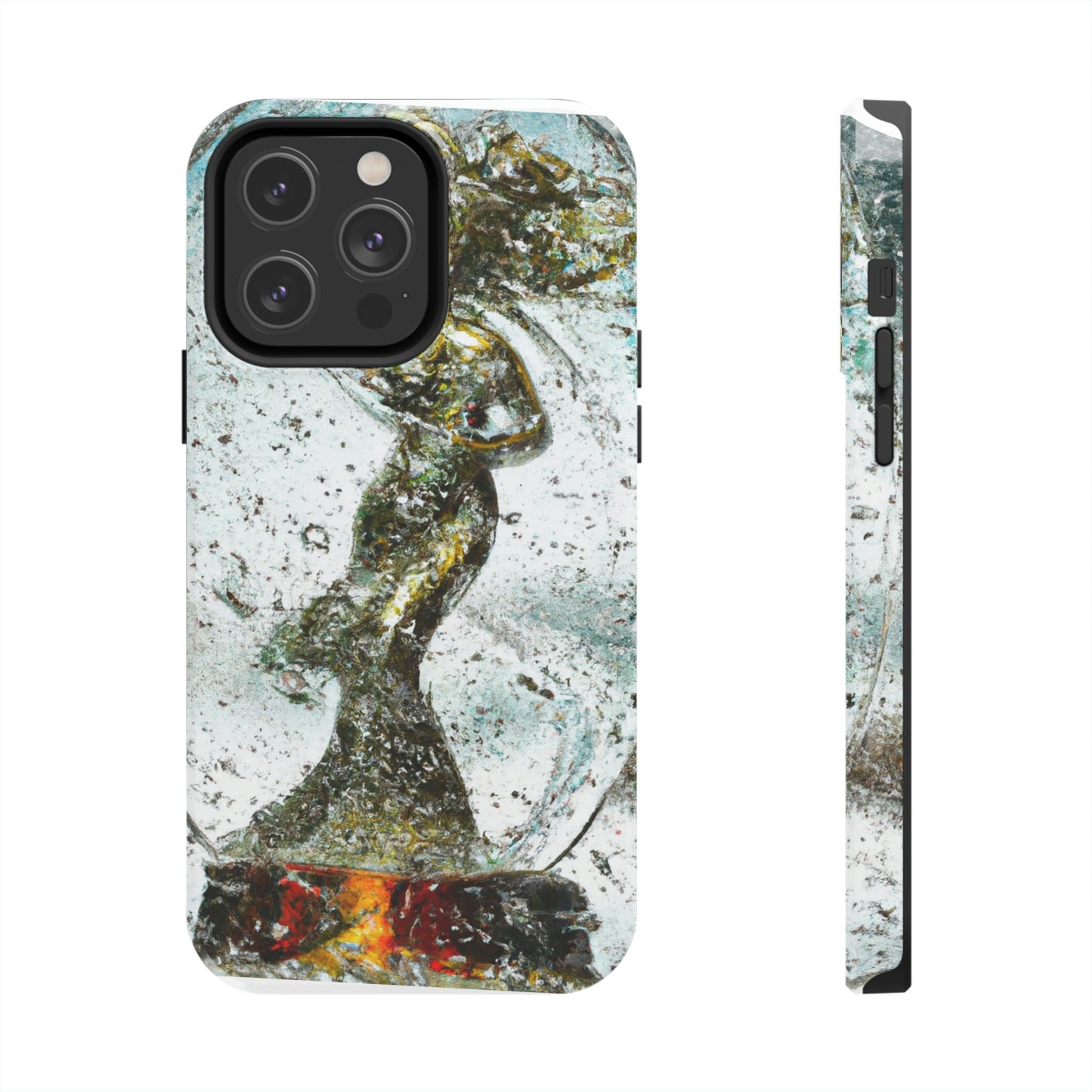 Frostiges Feuerwerk. - Die Alien Tough Phone Cases