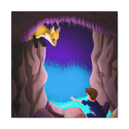 El zorro en la caverna - The Alien Canva